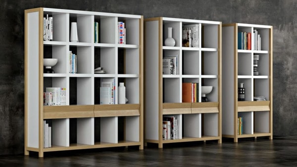 3D Modeling and Rendering for Shelving Unit Design Variations