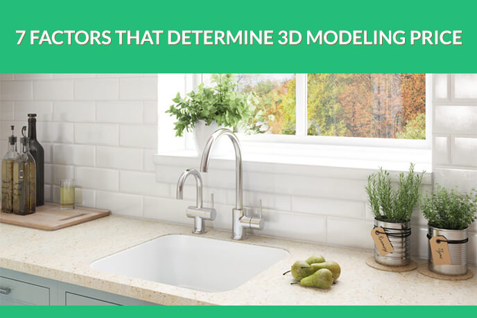 3D Model of Kitchen Tap