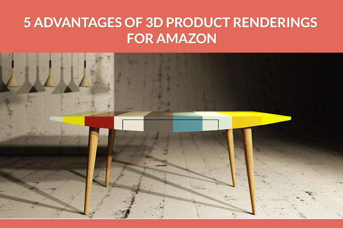 Product Renderings for Amazon Advantages