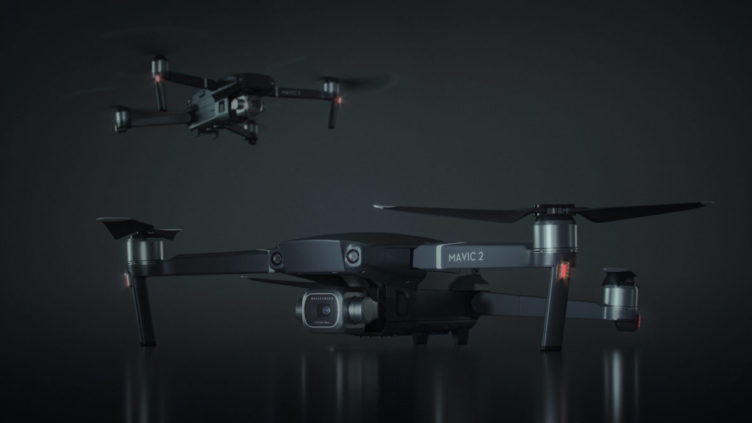 Realistic 3D Visualization of Two Drones