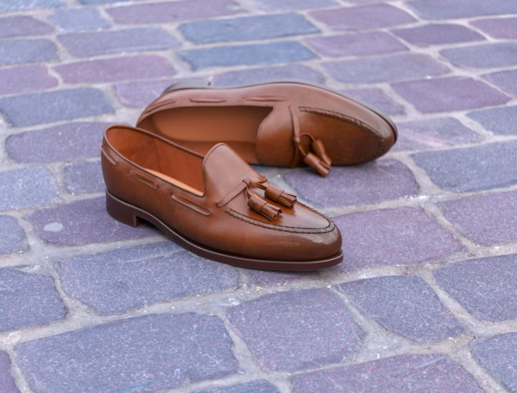 A 3D Visualization of Stylish Loafers for an Ecommerce Platform