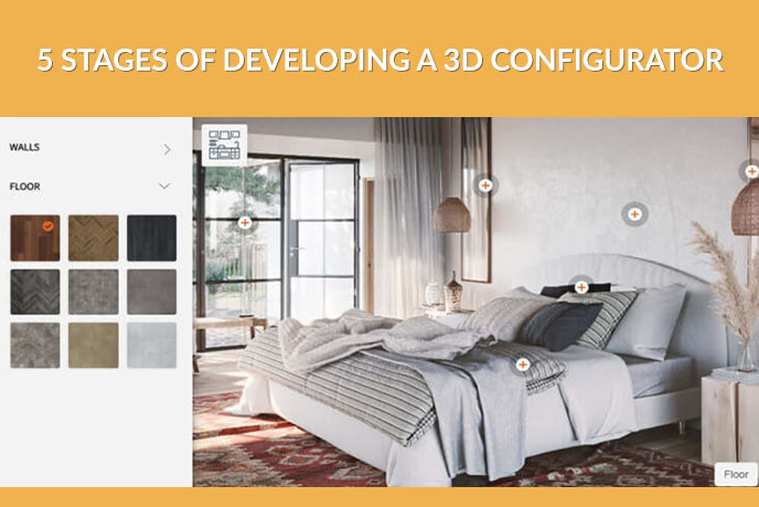 3D Customizable Visualization of a Bedroom