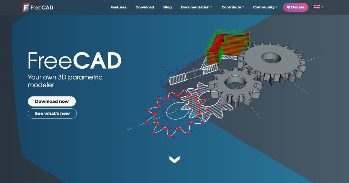 FreeCAD Free Parametric 3D Modeler