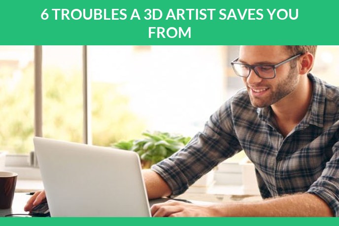 3D modeling specialist: Product marketing specialist looking at 3D rendering on a screen