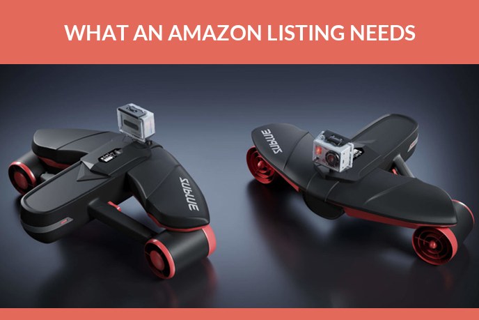 Amazon product photography: 3D visualization of two modern cameras