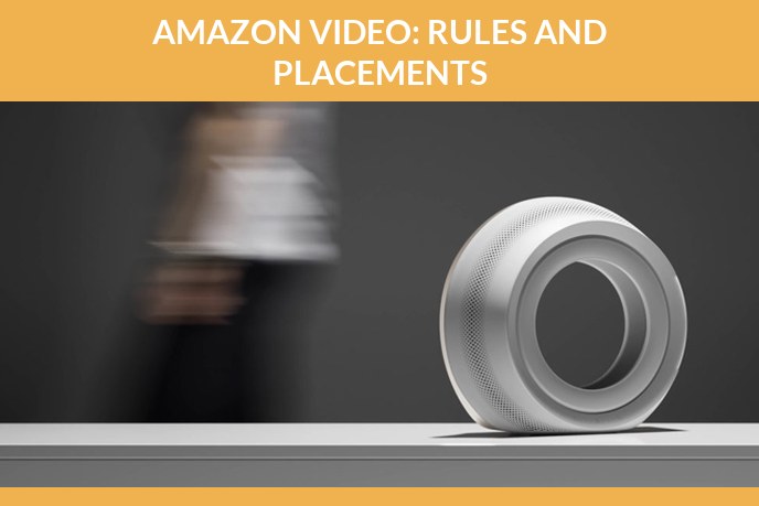 Amazon product video: 3D product animation of a white speaker