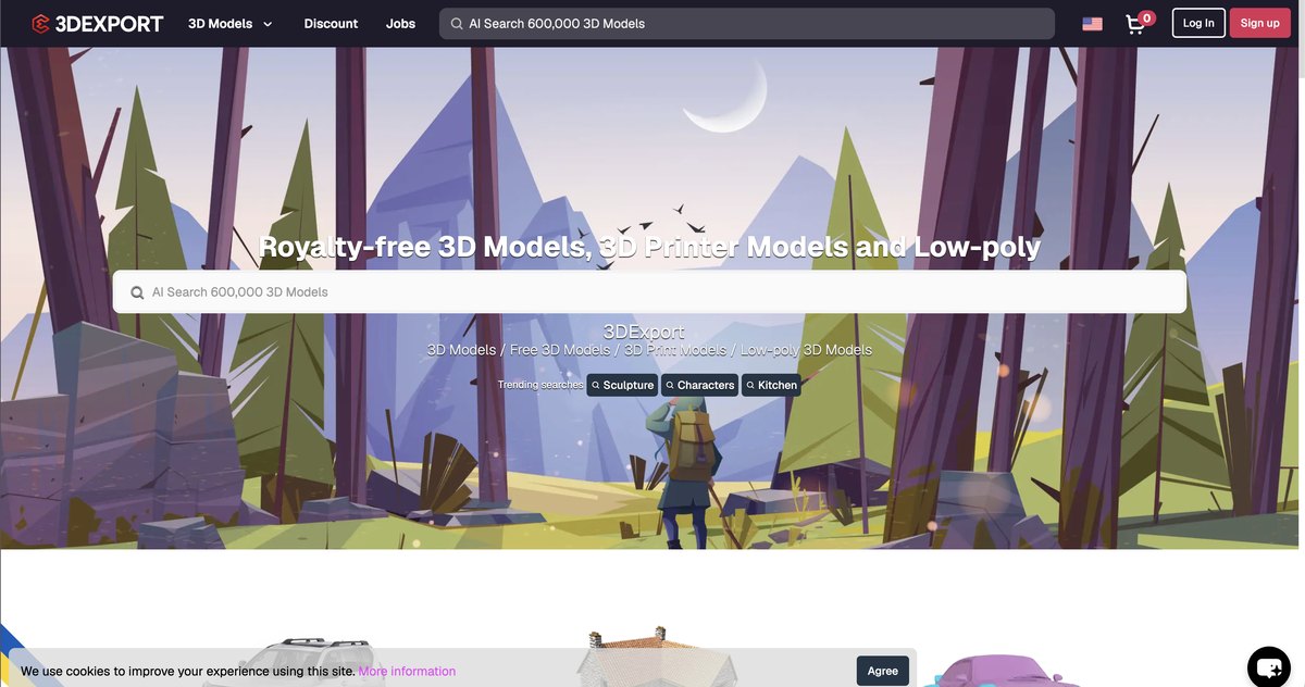 Royalty Free 3D Models On 3DExport