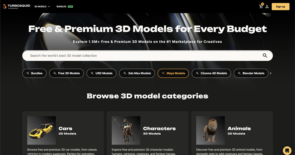 TurboSquid Marketplace Where To Buy 3D Models