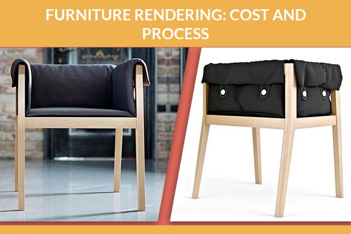 Furniture rendering: Solution for a furniture business: 3D product rendering or photos