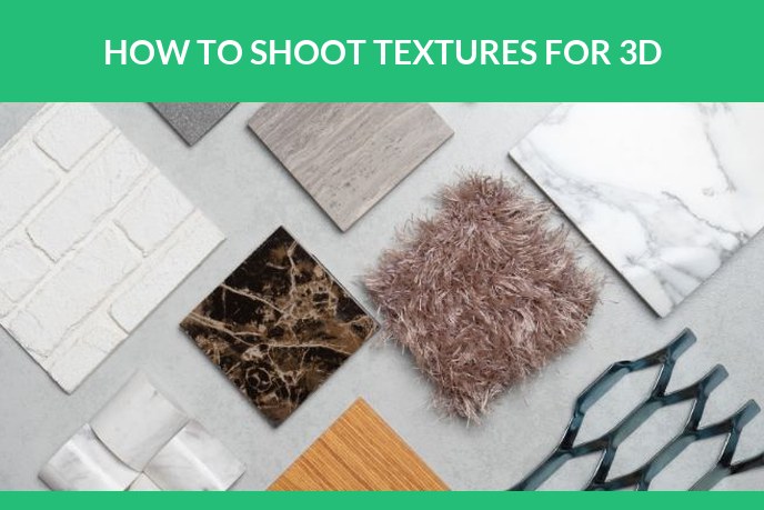 How to Photograph Textures for 3D Visualization: Materials Samples