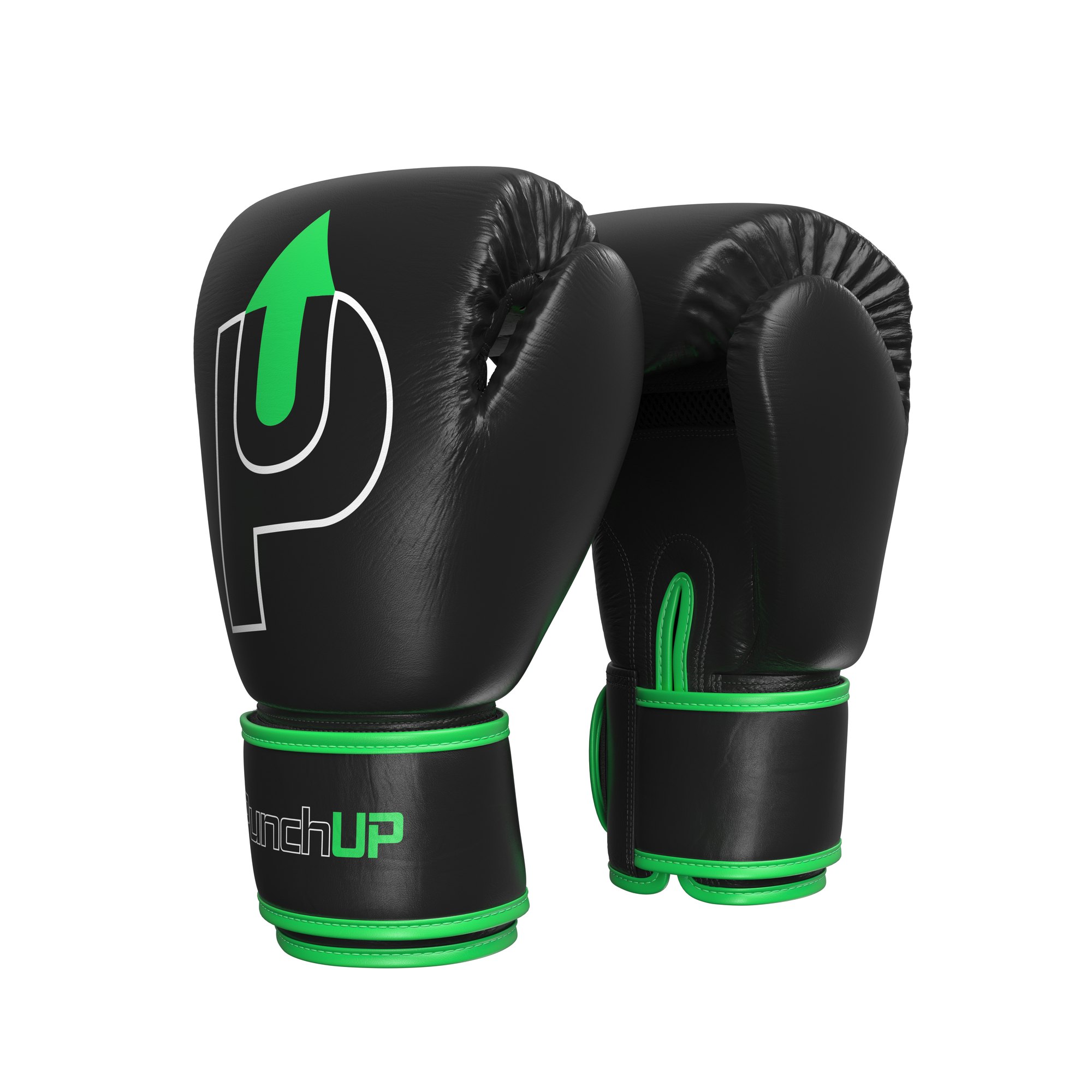 Second angle of the boxing gloves rendered from the same 3D model